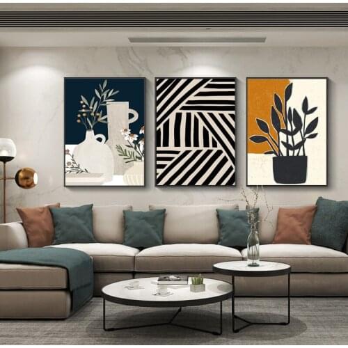 Abstract Modern Canvas Paintings Wall Art Prints Poster Living Room Decor Minimalism Decorative Paintings Wall Home Decor