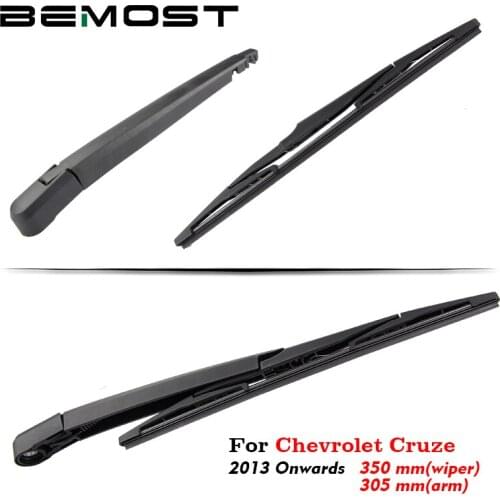 BEMOST Auto Car Rear Back Windshield Windscreen Wiper Arm Blades Brushes For Chevrolet Cruze 350MM 2013 2014 2015 2016 2017 2018