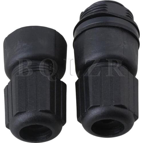 BQLZR IP67 RJ45 M25 Ethernet AP Waterproof connector 8 core for double cable