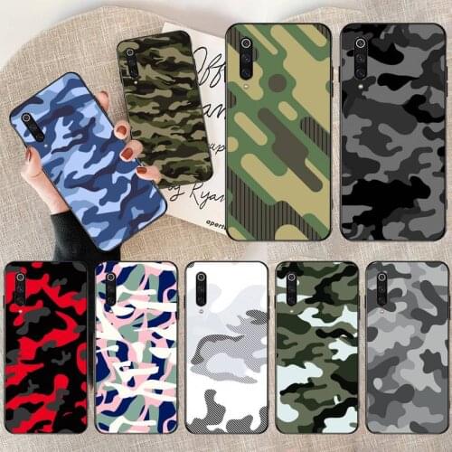 Camouflage Pattern Camo military Army Phone Case for Xiaomi Mi Note 10 Lite Mi 9T Pro xiaomi 10 10 CC9 Pro 9SE