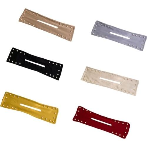 L5YA Elegant Pearl Deft Bun French Twist Bun Maker Hairstyle Bun Former Lightweight Multicolor Cloth Gorgeous Hair Bands