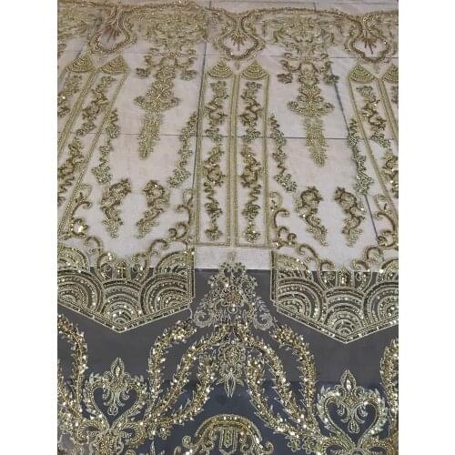 French Net Lace Fabric J-188883 hot sale embroidery mesh fabric nigerian tulle lace fabric