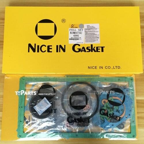 Nice in GASKET 1878129851 Engine gasket kit 6HK1 Excavator ZAX330 engine parts Gasket kit high quality