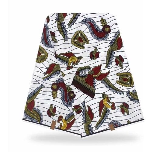 By The Yard Nigerian Style Ankara Wax Prints For Fabric 100%Soft Real Soft Cotton High Quality African Dye For Clothes V-L 6-59