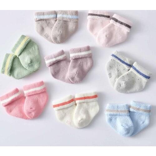 New winter thick warm baby toddler floor foot socks