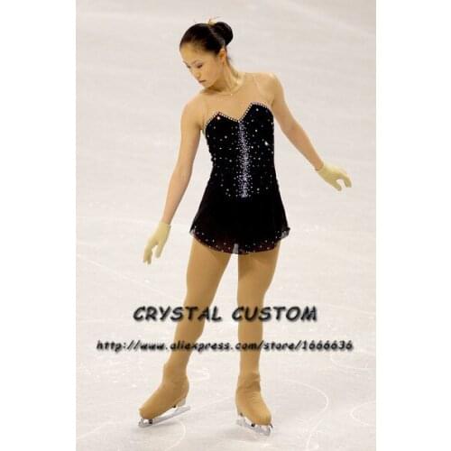 Figure Skating Dress For Girls Graceful New Brand Ice Skating Dresses For Competition Customized DR3917