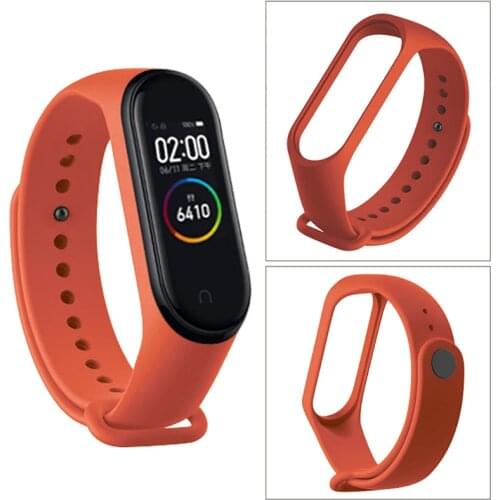 XiaoMi Band 5 Watchband Wristband Silicone Smart Pedometer Sports Bracelet Replacement Strap Accessories Waterproof Fashion