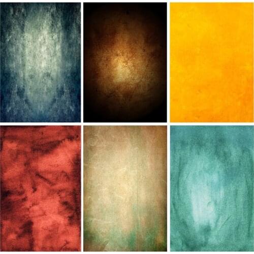 SHENGYONGBAO Art Fabric Vintage Hand Painted Photography Backdrops Props Texture Grunge Portrait Studio Background 201211GFH-04