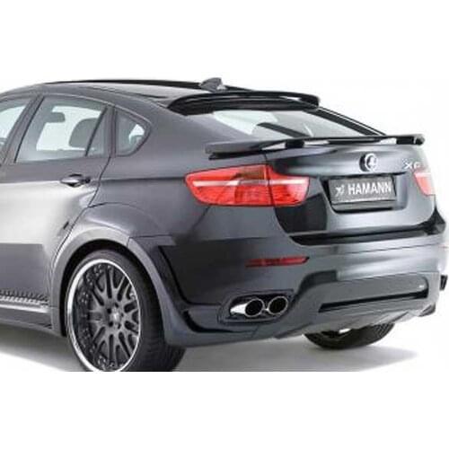 Carbon fiber trunk spoiler for BMW X6 E71 2008 up B141