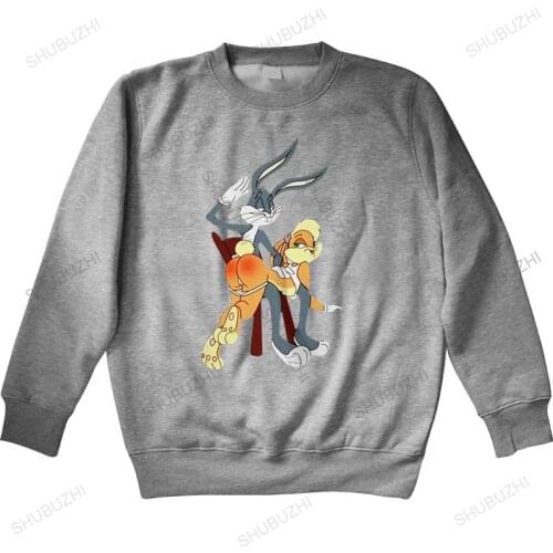 Men sweatshirt spring new Bugs Lola Bunny Spank Cartoon Punishment unisex sweatshirt men top