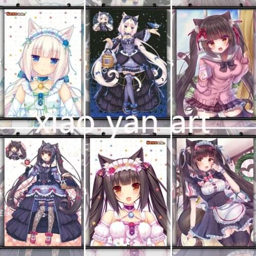 Diamond Painting Nekopara Chocola Animation Diamond Inlaid Diamond Mosaic Diamond Embroidery Cross Stitch Kits Home Decor