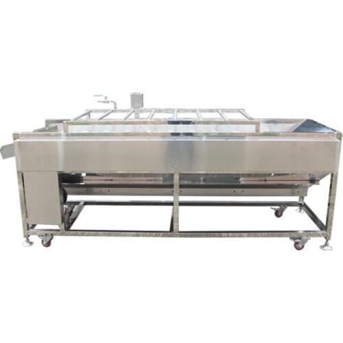 Automatic Tomato Pepper Brush Rolls Avocado Lemon Dried fruit Oranges Washing Machine CFR BY SEA