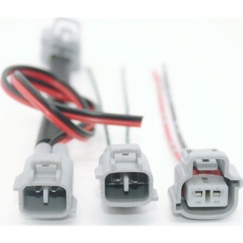 Auto turn light plug extension cable data cable rear fog lamp male and female plug interface