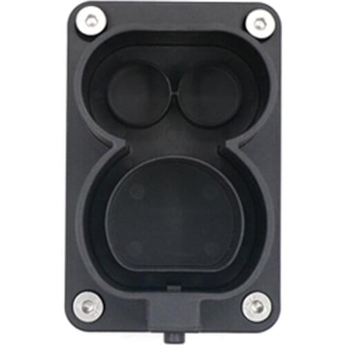 DC CCS2 Electric Vehicle Charger Holder IEC Female Charging Plug Holder Waterproof