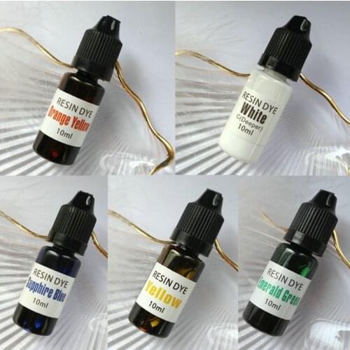 28 Colors Epoxy Resin Diffusion Pigment Alcohol Ink Liquid Colorant Dye DIY Crafts Jewelry Making
