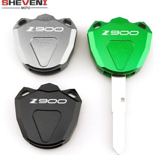 For Kawasaki Z900 Z 900 ABS 2015 2016 2017 2018 2019 New Motorcycle Accessorie CNC (Key Without Chip Cover) Key Case Cover Shell