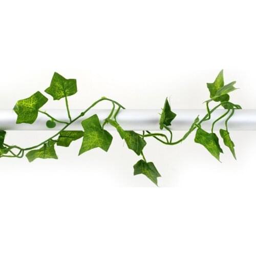2m Artificial Ivy Foliage Leaf Flowers Home House Plants Garland Garden Festival Decoration Evergreen Cirrus Weddings Party