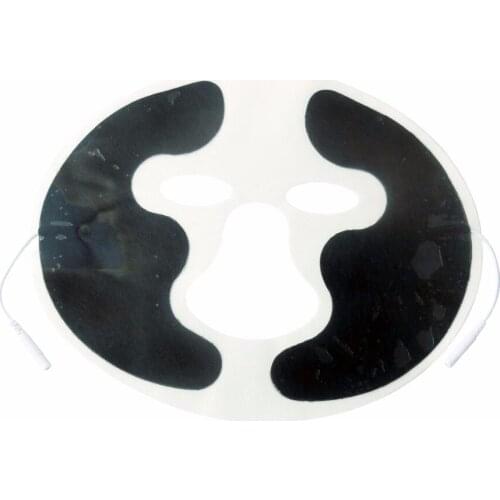 2pc Non-woven Electrode Pads Face Massage Electrodes For TENS/EMS Digital meridian physiotherapy Unit Plug Hole 2.0mm