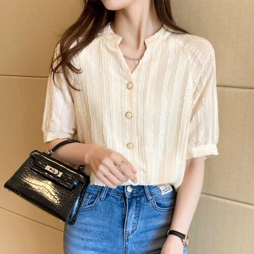 Блузки на пуговицах OLOEY China At AliExpress