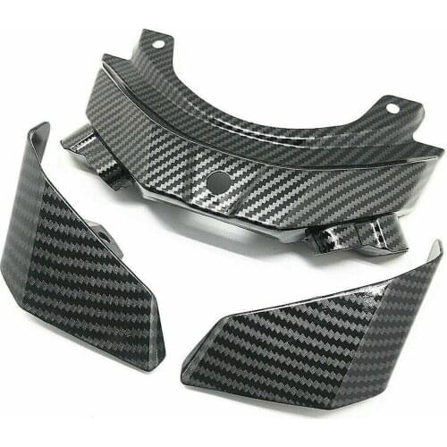 Carbon Fiber Pattern Rear Tail Fairing Wing Panel Kit for Yamaha FZ-10 MT-10 2016-2019