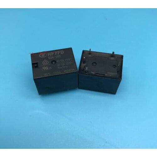HF7FD-024-1HT 24VDC 4pin 10A 277VAC relays new orginal