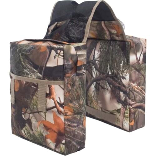 ATV Tank Bag Saddle Bag Durable Universal Camouflage Snowmobiles Motorcycles Oil Tank Bag Waterproof Rack Storage Pack