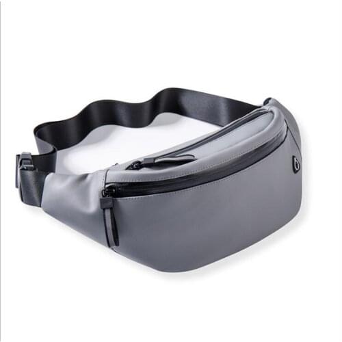2021Men Waist Bag pack Purse Casual Large Phone Belt Bag Pouch Canvas Travel Phone Bag