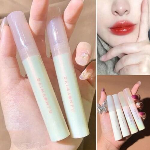 High Quality Girls'long Lasting Liquid Lip Tint Waterproof Moisturizing Shining Lip Glaze Gift for Girlfriend and Women