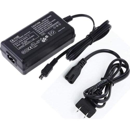 Replacement CA-110/CA-110E AC Power Adapter Charger Compact Kit For Canon Camcorder VIXIA HF M50 M52 M500 R20 R21 R30 R32 R40