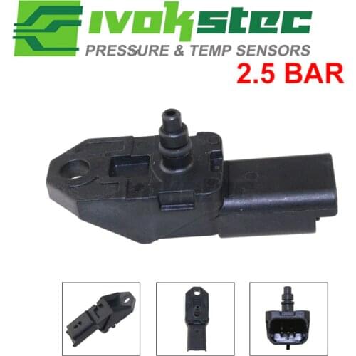 1920.CZ Manifold Turbo Boost Pressure MAP Sensor For 2006-2016 Peugeot 3008 5008 308 508 207 CC SW Expert Partner 1.6 2.0 HDI