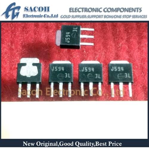 Free Shipping 10Pcs 2SJ594-E 2SJ594 J594 or 2SJ595 or 2SJ596 TO-251/252 -5A -60V P-ch MOSFET
