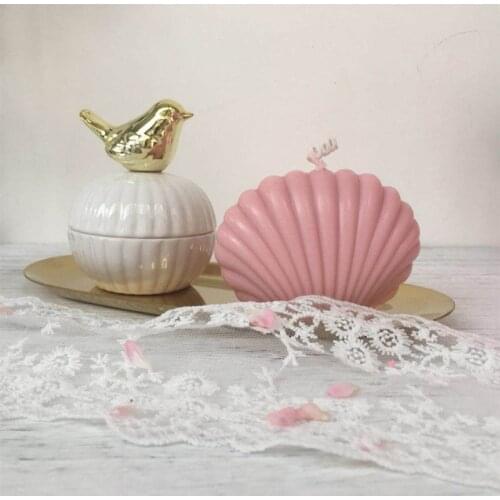 DIY Shell Candle Molds Candle Making Mould Handmade Soap Molds Clay Craft Tools