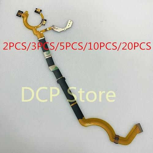 NEW 2PCS Free Shipping Lens zoom Aperture group Flex Cable For Fuji Fujifilm XF1 XF-1 Digital camera Repair Part no socket
