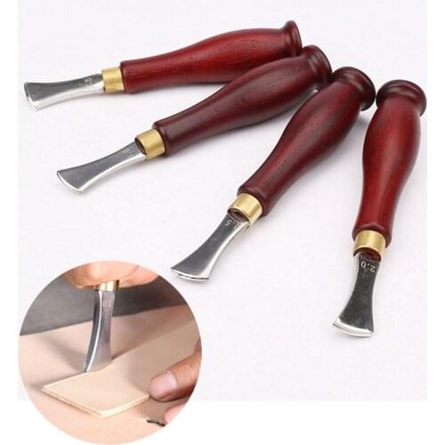 Leather Arch Edge Sector Shallow Groove Edges Cold and Hot Pressure Line Punch Embedding Thread Leathercraft Toolsl