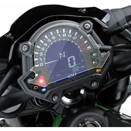 Motorcycle Dashboard Instrument Speedometer Anti-Scratch Film Screen Protector Sticker For Kawasaki Z650 Z900 2017 2018