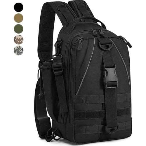 Tactical Backpack Chest Bag Men Military EDC Rucksack Hiking Camping Hunting Bags Softback for Outdoor Sports Assault Pack