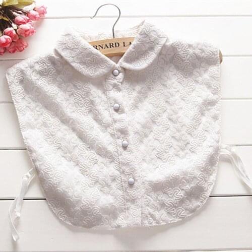 YSMILE Y Women Fashion Sweet Lace Fake Collar All Match Comfortable Remove Decoration Detachable Collar High Quality Tops Collar