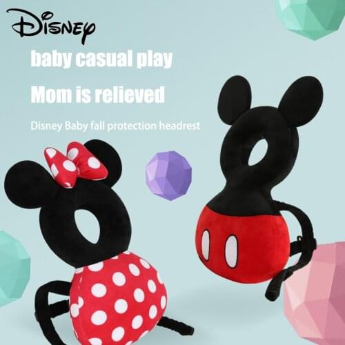 Disney Cute Baby Head Back Protector Fall Prevention Safety Pad Pillow Infant Toddler Harness Headgear Baby Head Protection Pad