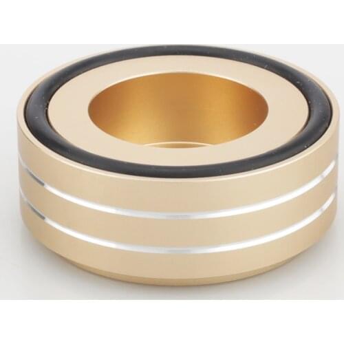 4xAudiocrast 58*21mm Aluminum Foot pads of hifi amplifier Speaker chassis Machine feet Mats Pads 4PCS Diameter 58mm height 21mm