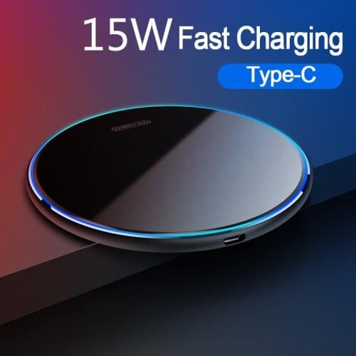 15W Qi Fast Wireless Charger for iPhone 12 11 Pro Quick Charging Pad for iPhone XR XS 8 Phone Chargers for Samsung S8 S9 S10