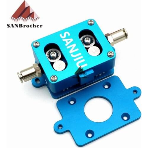 3D Printer Extruder Newest Feeder 1.75/2.85/3MM For UM2 Ultimaker 2 Extended+ Dual Wheel Aluminum Alloy HOT