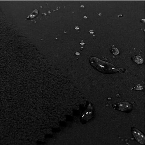 TPU composite polar fleece fabric for waterproof membrane fleece hat gloves stormcoat DIY sewing material by the meter