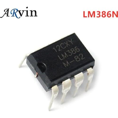 10PCS LM386N DIP8 LM386 DIP LM386N-1 LM386-1 new and original IC