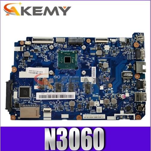 Laptop motherboard For LENOVO Ideapad 110-15IBR N3060 Mainboard NM-A804 SR2KN with 8GB RAM DDR3