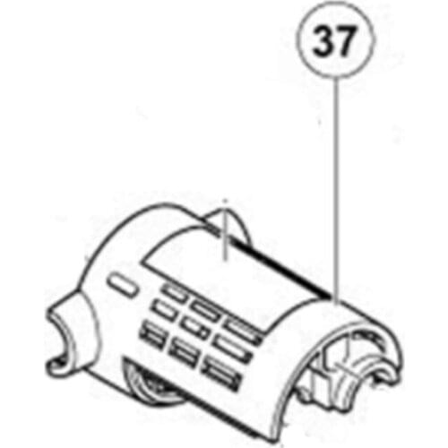 Tail cap for HIKOKI PDA100K 322533