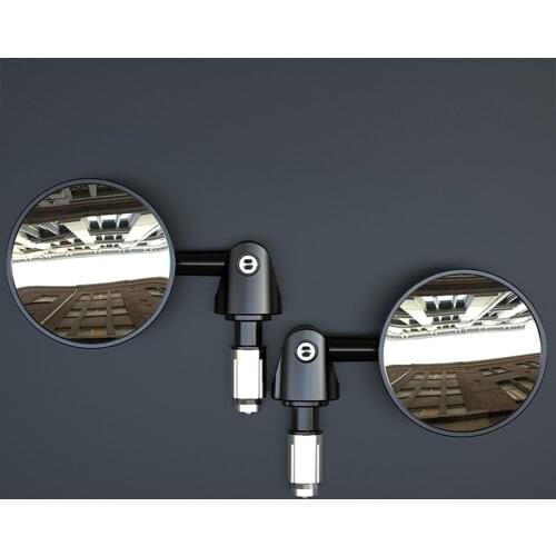 16mmuniversal Motorcycle Rear View Mirror Left&right Mirror View Rear Rearview Side Handle Bar Motor Rearview Mirror