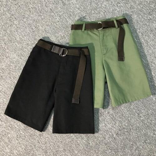 Fashion Match Sashes Casual Women Fitness Wide Leg Shorts High Waist Slim Summer Office Lady Shorts Chic Hot Ladies Plus Size