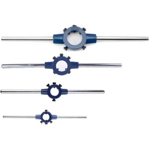 1Pcs Round Die Wrench Flexible Steel Circular Die Handle for Dies Threading Tool