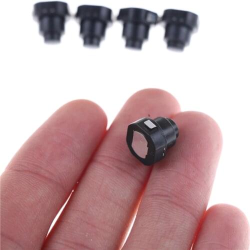 10pcs/lot Flashlight Torch Part Round Push Button Switch Black DC 30V 1A 10mm x 10mm (D*H)