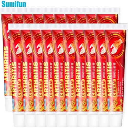 20Pcs Anti Arthritis Pain Relief Ointment Tenosynovitis Joint Care Sports Support Cream Therapy Chinese Medicine Plaster Hand